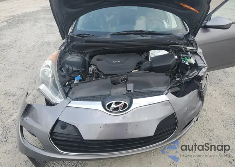 2013 Hyundai Veloster z USA, uszkodzony, nr VIN KMHTC6AD2DU132230